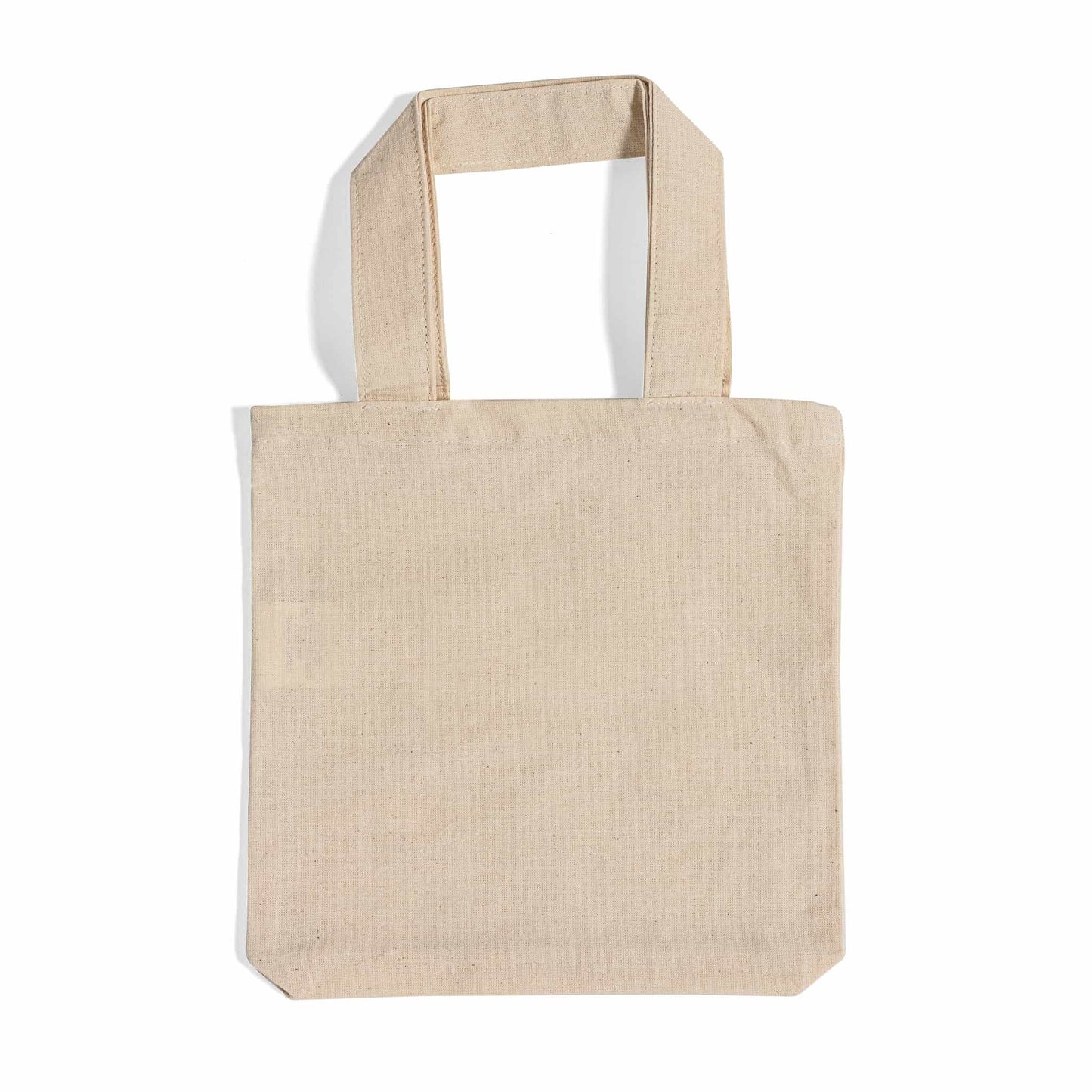 TBF 8" Mini Cotton Tote - TB108: Natural