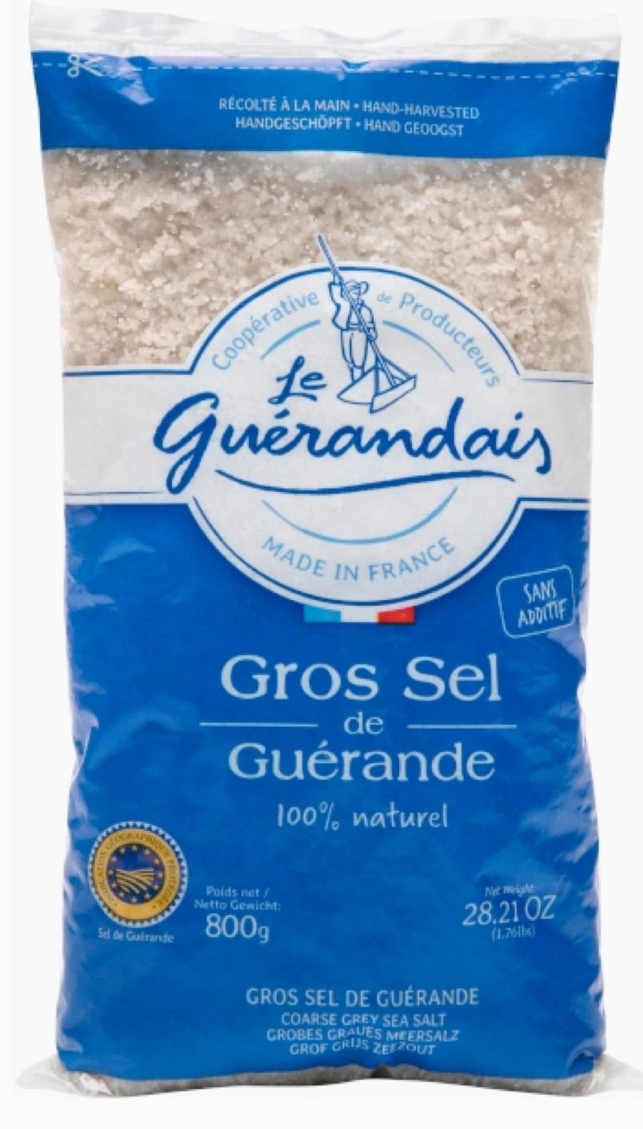 Le Guérandais Coarse Grey Sea Salt from Guérande
