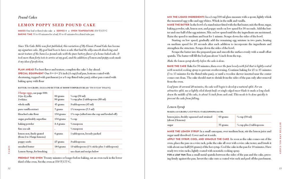 The Cake Bible, 35th Anniversary Ed  (Rose Levy Beranbaum)