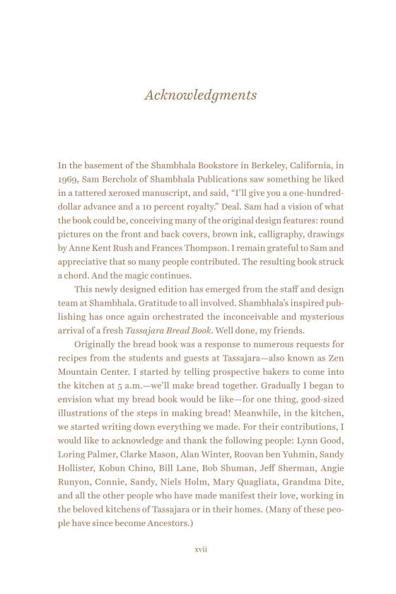 The Tassajara Bread Book