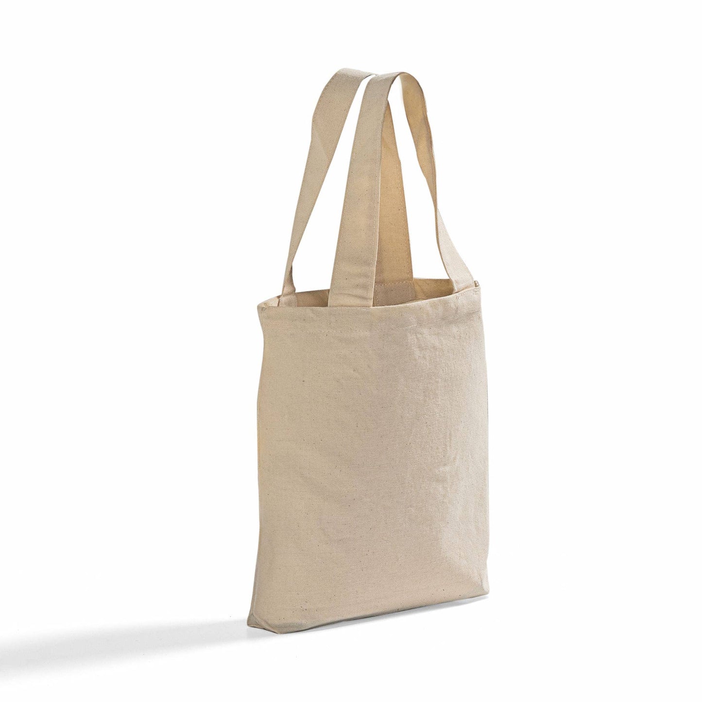 TBF 8" Mini Cotton Tote - TB108: Natural