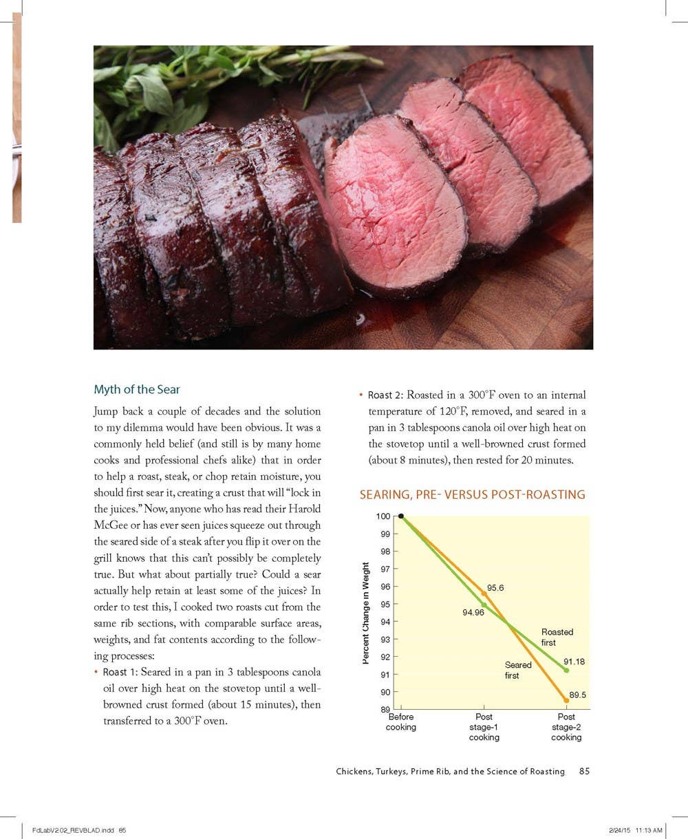The Food Lab: Better Home Cooking Through Science: Hardcover