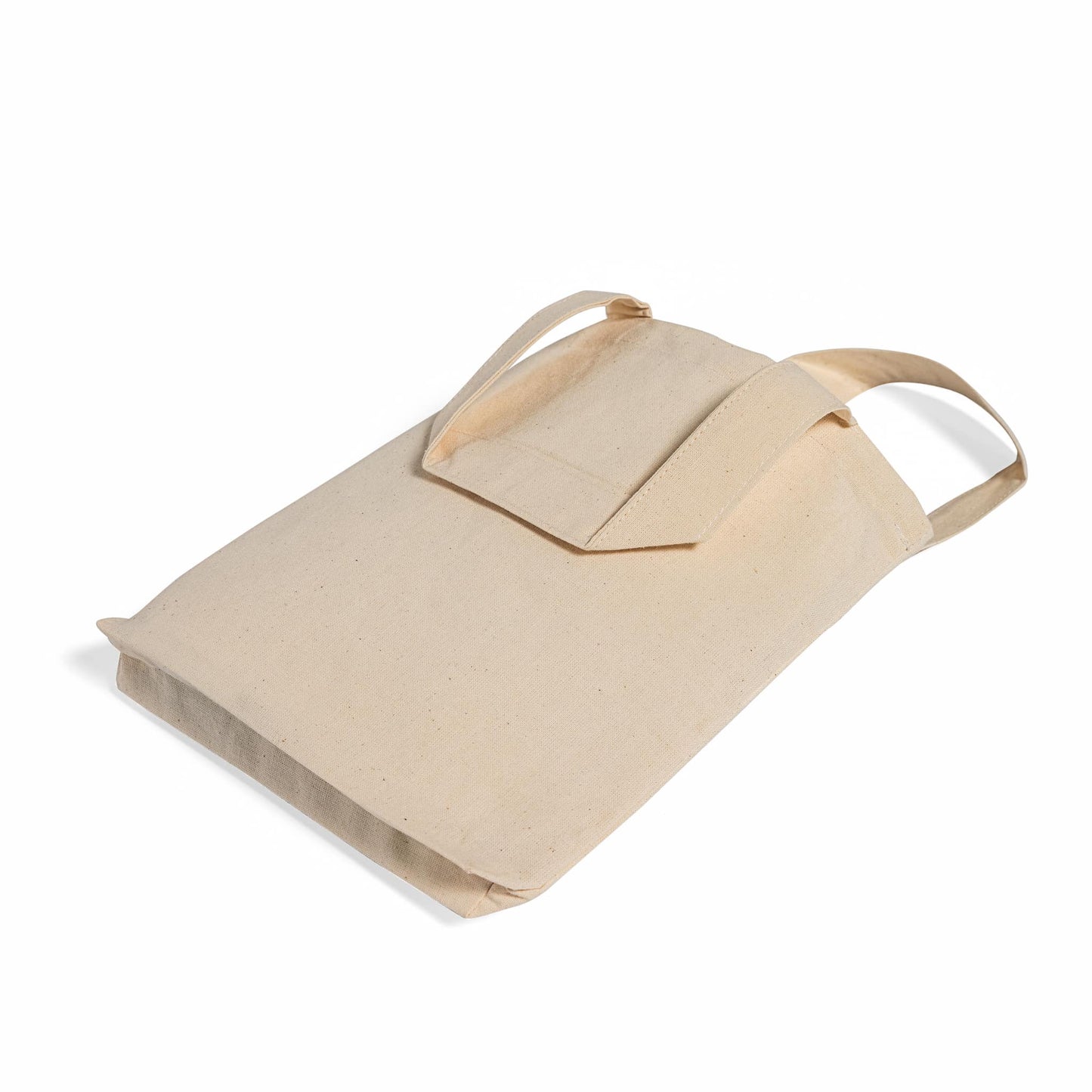 TBF 8" Mini Cotton Tote - TB108: Natural