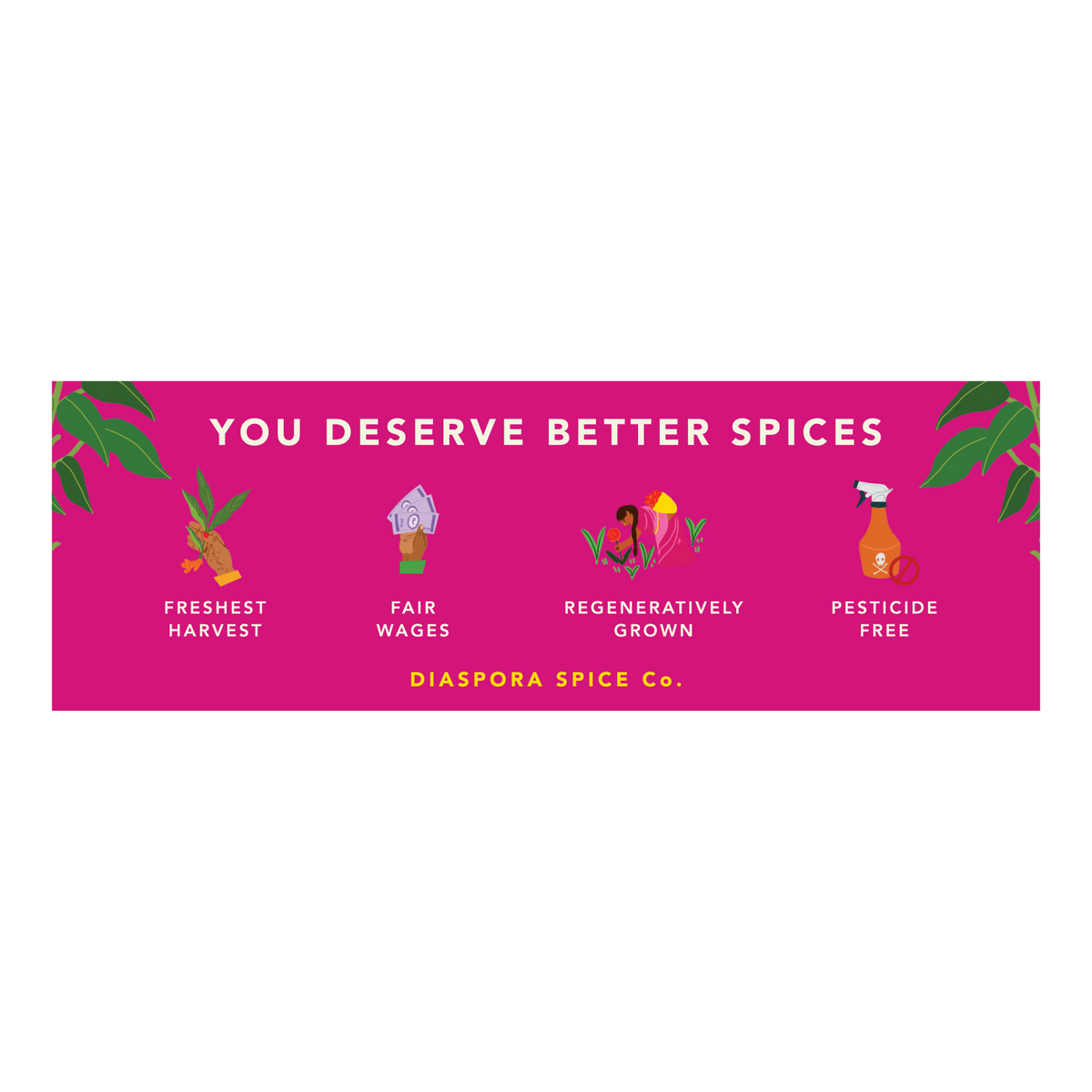 Diaspora Spice - Shelf Talkers