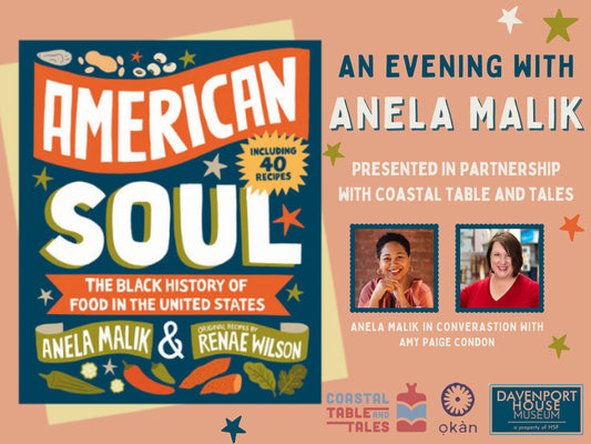 SOLD OUT | Anela Malik in Conversation | American Soul: The History of Black Food In the United States.
