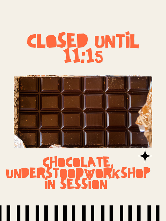 2026-09-19  |Chocolate Understood, by Kaysee Hill  Saturday, September 19 | 9 AM – 11 PM