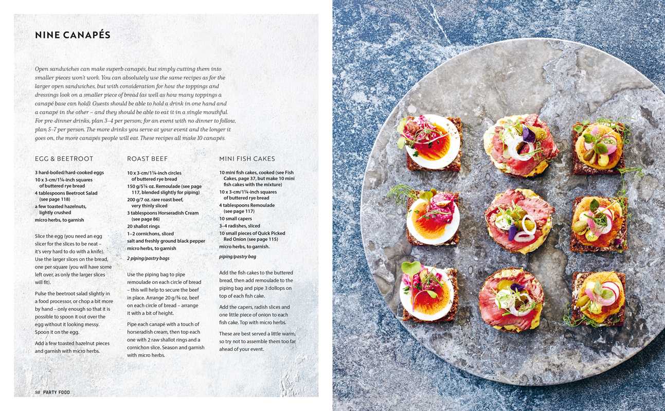 Smorrebrod: Scandinavian Open Sandwiches by Bronte Aurell: Hardcover; 144 pages / English