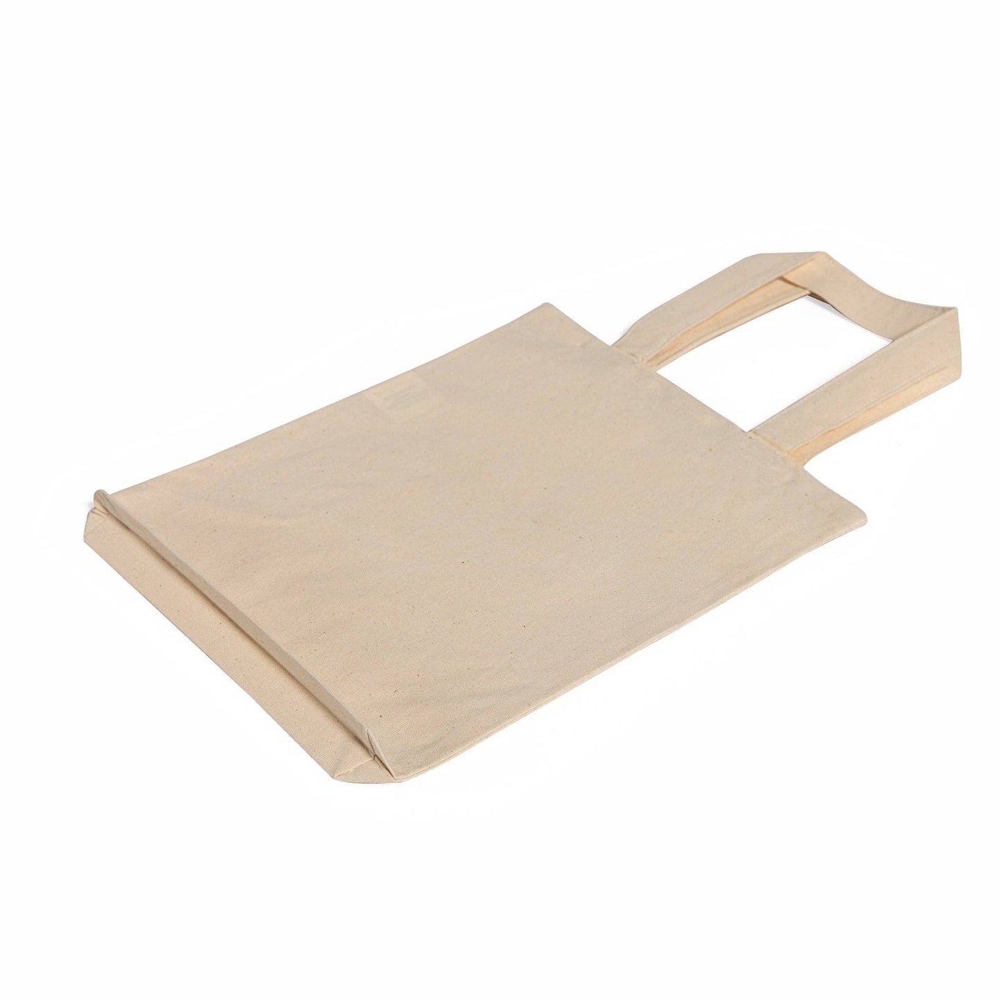 TBF 8" Mini Cotton Tote - TB108: Natural