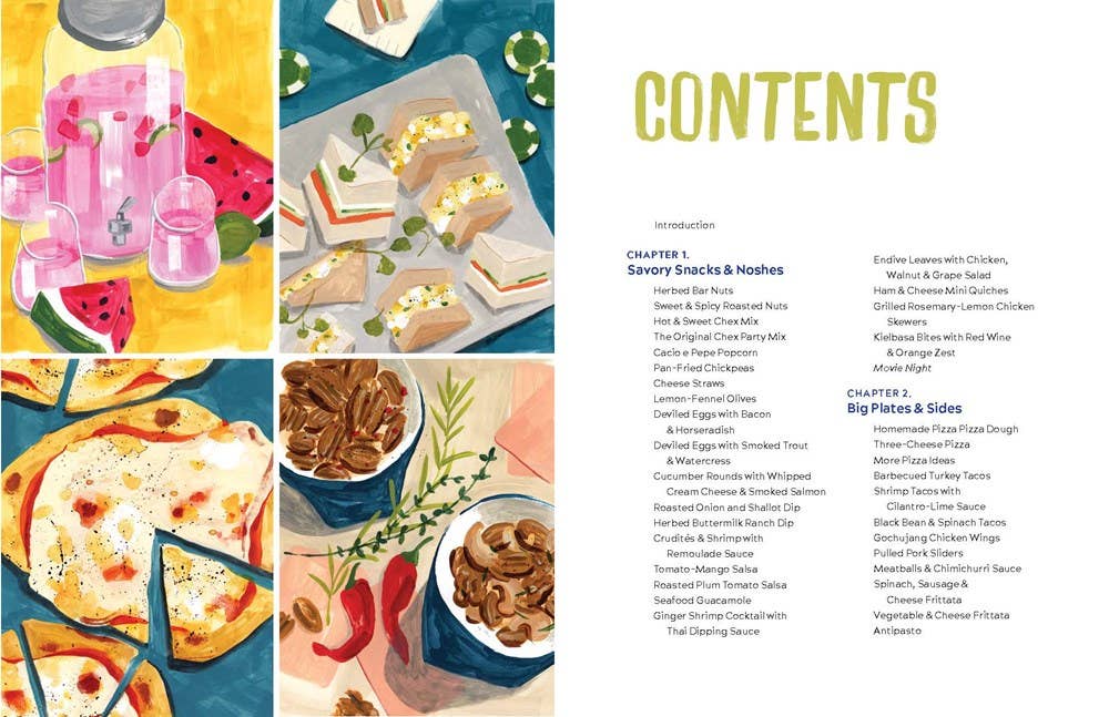 The Game Night Cookbook: Hardcover