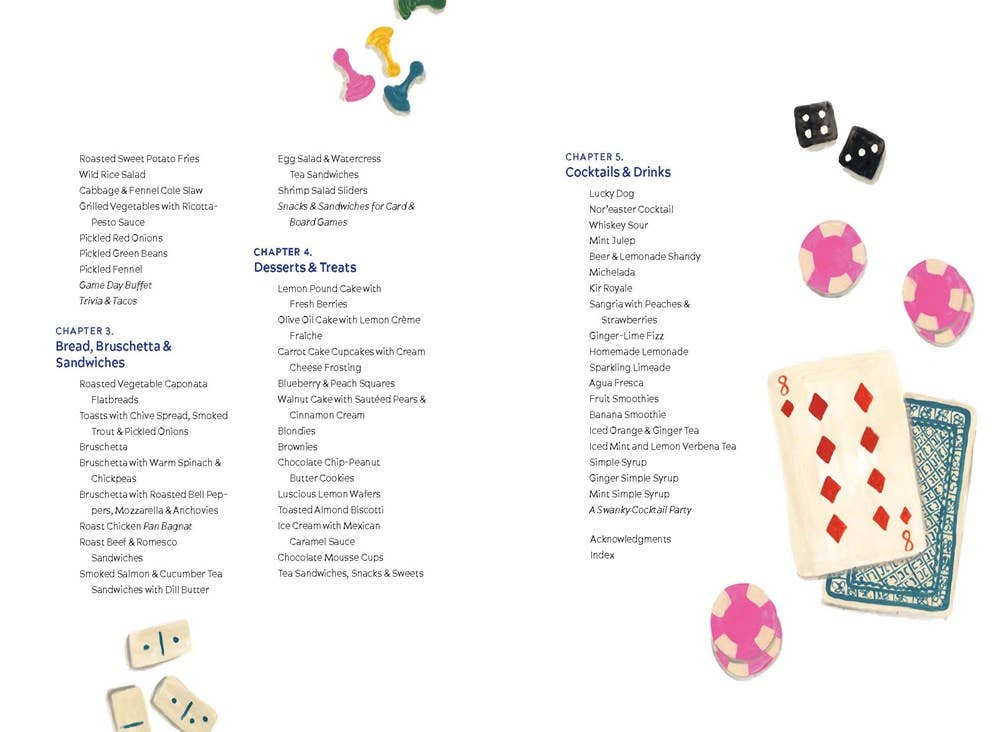 The Game Night Cookbook: Hardcover